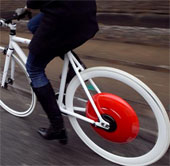 Bánh xe Copenhagen biến mọi xe đạp thành xe "lai"