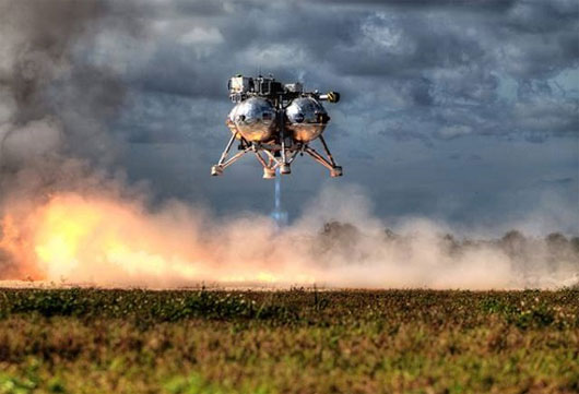 NASA trình diễn tàu đổ bộ mặt trăng Morpheus