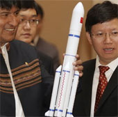 Bolivia phóng vệ tinh ở Trung Quốc