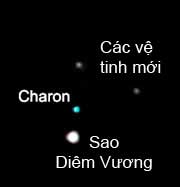 Phát hiện 2 mặt trăng mới thuộc sao Diêm Vương