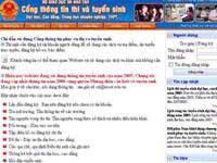 Khai trương "Cổng thông tin thi và tuyển sinh..."