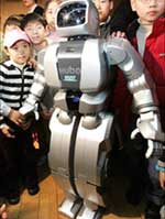 Robot leo cầu thang & Máy nhuộm jet cao áp