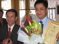 Cấp bản quyền cho một sản phẩm dự thi "Nhân tài đất Việt"