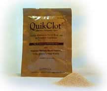 Thuốc QuikClot cầm máu trong giây lát
