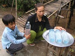 “Phơi nước” để uống