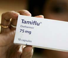 Trị bệnh cúm H5N1: Tăng liều Tamiflu