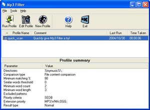 Tìm file nhạc số trùng lặp bằng “MP3 Filter”