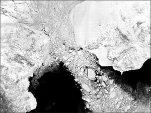 Vùng Siberia bắt đầu tan băng