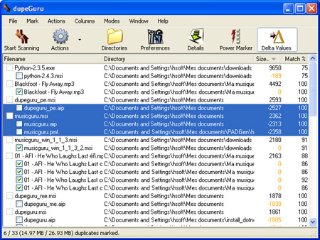 Tìm file gần giống nhau dễ dàng với "dupeGuru"