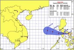 Khẩn cấp liên lạc, yêu cầu tàu thuyền thoát khỏi vùng nguy hiểm