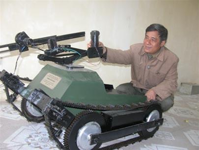 Robot rà mìn, chống khủng bố
