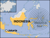 Indonesia: Động đất 6,5 độ richter
