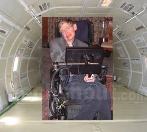Stephen Hawking sẽ "nếm thử" không trọng lượng