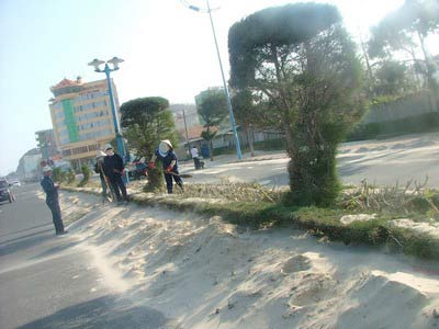 "Bão cát" hoành hành Vũng Tàu