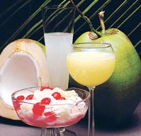 Chữa bệnh bằng nước dừa