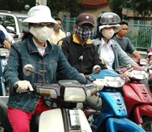 TP.HCM xuất hiện sương mù bức xạ