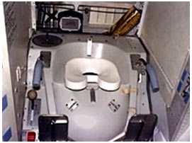 Toilet trên tàu vũ trụ có gì lạ?