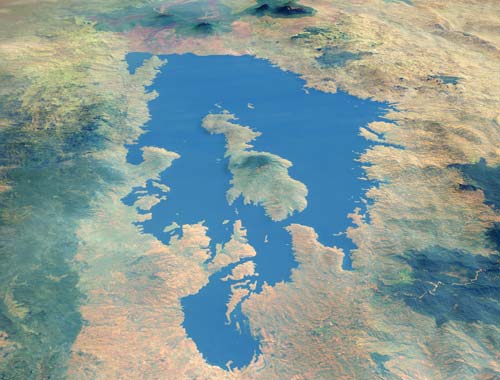 Nhà máy điện dưới nước ở Rwanda
