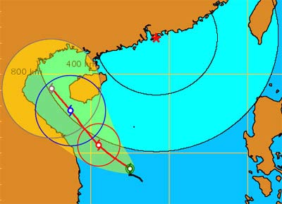Bão số 2 uy hiếp từ Hà Tĩnh đến Ninh Thuận