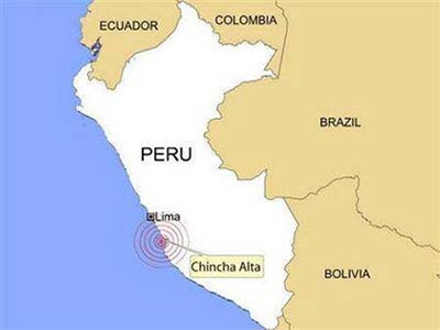 Động đất kinh hoàng ở Peru