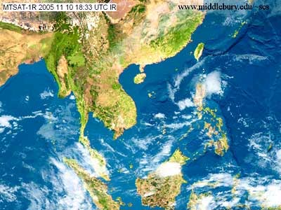 Vừa đi máy bay vừa ngắm ảnh vệ tinh