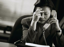 Stress công việc gây ung thư vú