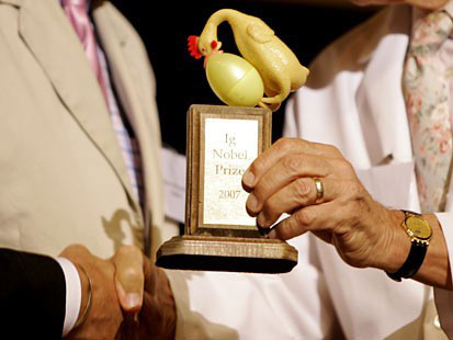 Quả bom "đồng tính" đoạt giải Ig Nobel 2007