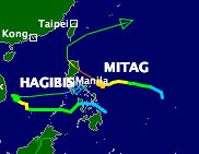 Philippines: Sơ tán tránh bão Mitag