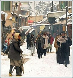 Afghanistan vẫn chìm trong giá lạnh