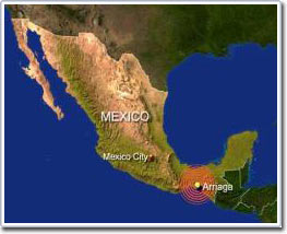 Động đất liên tục ở biên giới Mexico và Mỹ
