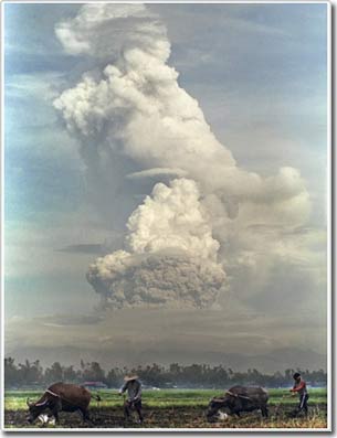 Sự mờ tối toàn cầu có liên quan đến sự phun trào núi lửa