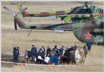 Vì sao tàu Soyuz TMA-11 đáp chệch hướng?