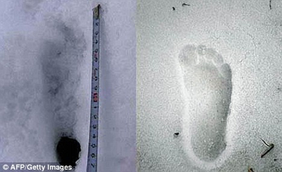 Phát hiện dấu chân Người tuyết ở Nepal