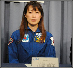 Bà mẹ Nhật đầu tiên lên vũ trụ