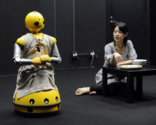 Lần đầu tiên có robot làm diễn viên