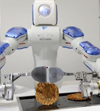 Robot biết nấu ăn