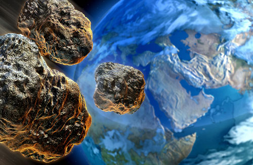 Bom thiên thạch làm xuất hiện sự sống trên Trái đất