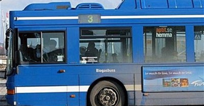 Xe buýt chạy bằng rác thải 