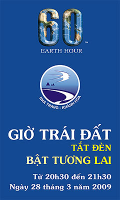 Khánh Hòa sẽ tắt đèn hưởng ứng Giờ Trái đất