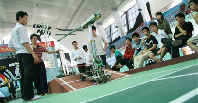 Sinh viên Việt Nam 'ngán' đề thi Robocon 2009
