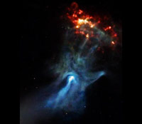'Bàn tay Chúa' trong vũ trụ 