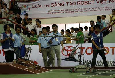 Vòng chung kết Robocon Vietnam 2009 sắp khởi tranh