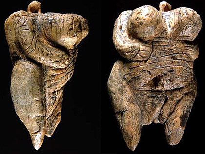 Tượng phụ nữ khỏa thân 35.000 tuổi 