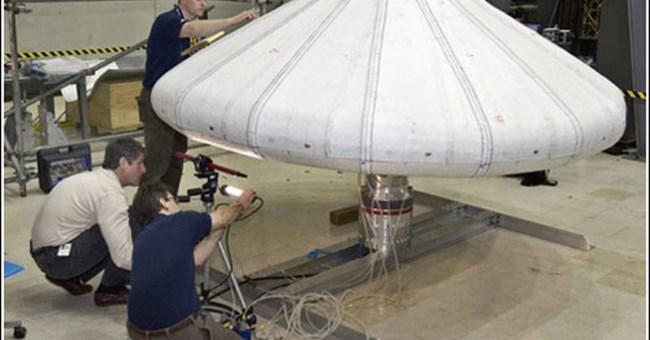 NASA thử nghiệm thành công chụp cách nhiệt tàu vũ trụ dạng khí