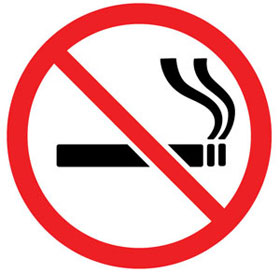 Từ 1/1/2010: Nghiêm cấm hút thuốc lá tại nơi công cộng 