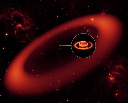 Khám phá vành đai mới của sao Thổ