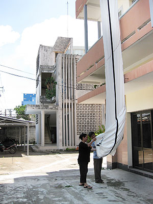 Ống tuột cứu hộ hỏa hoạn chịu nhiệt