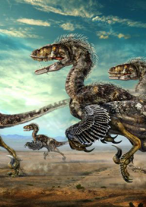 Phát hiện vết tích cổ nhất của loài khủng long Deinonychus