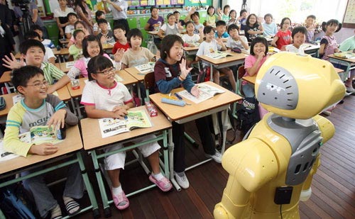 Hàn Quốc: robot dạy tiếng Anh
