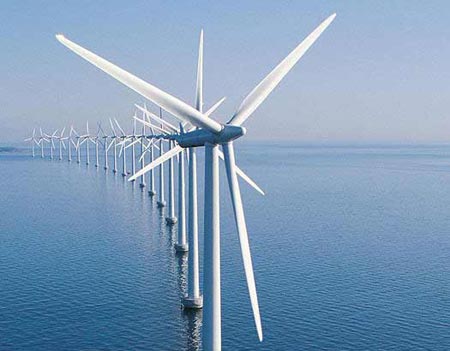 'Siêu mạng điện” chia sẻ năng lượng gió đại dương